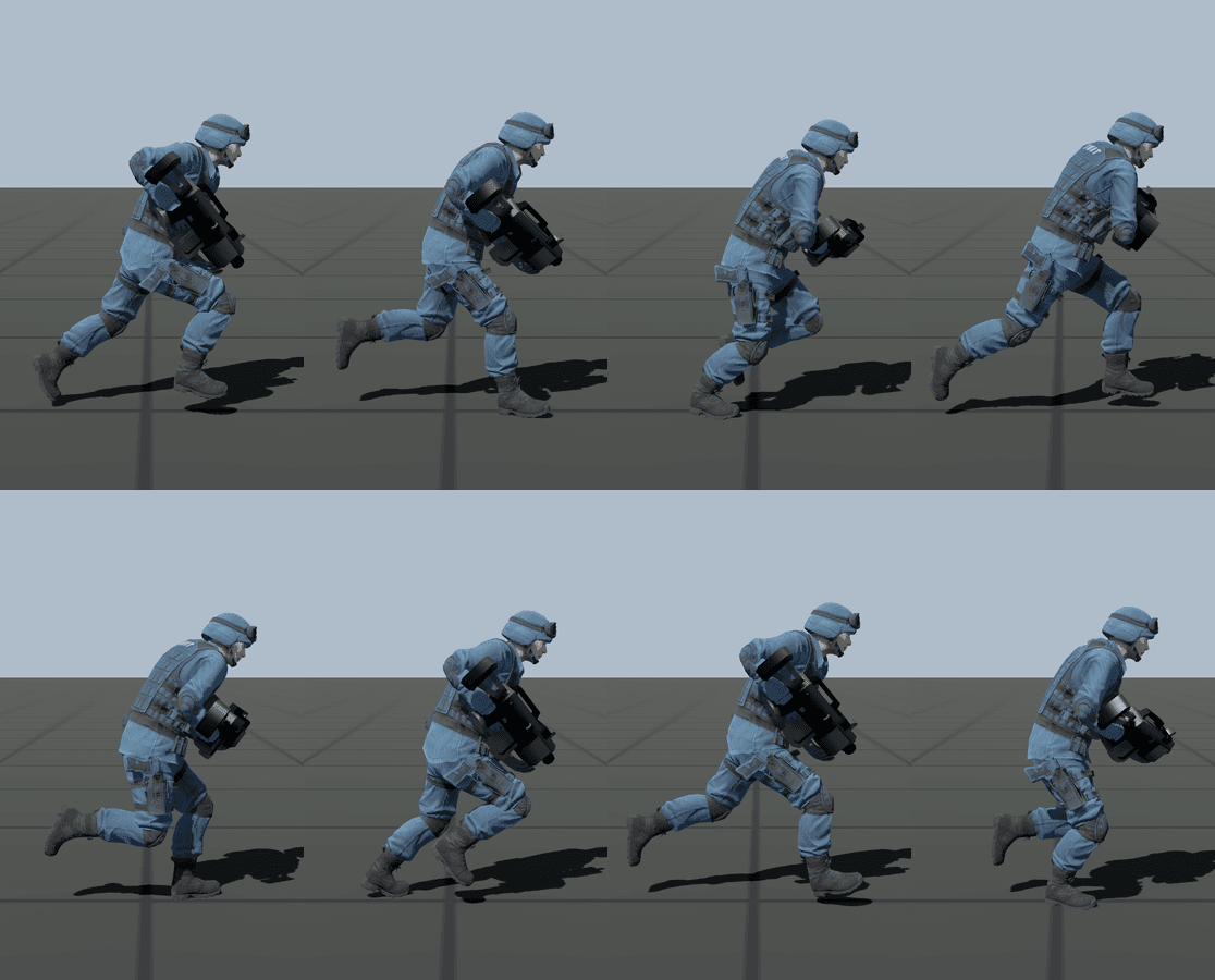 Other captures: Anim sheet sprint