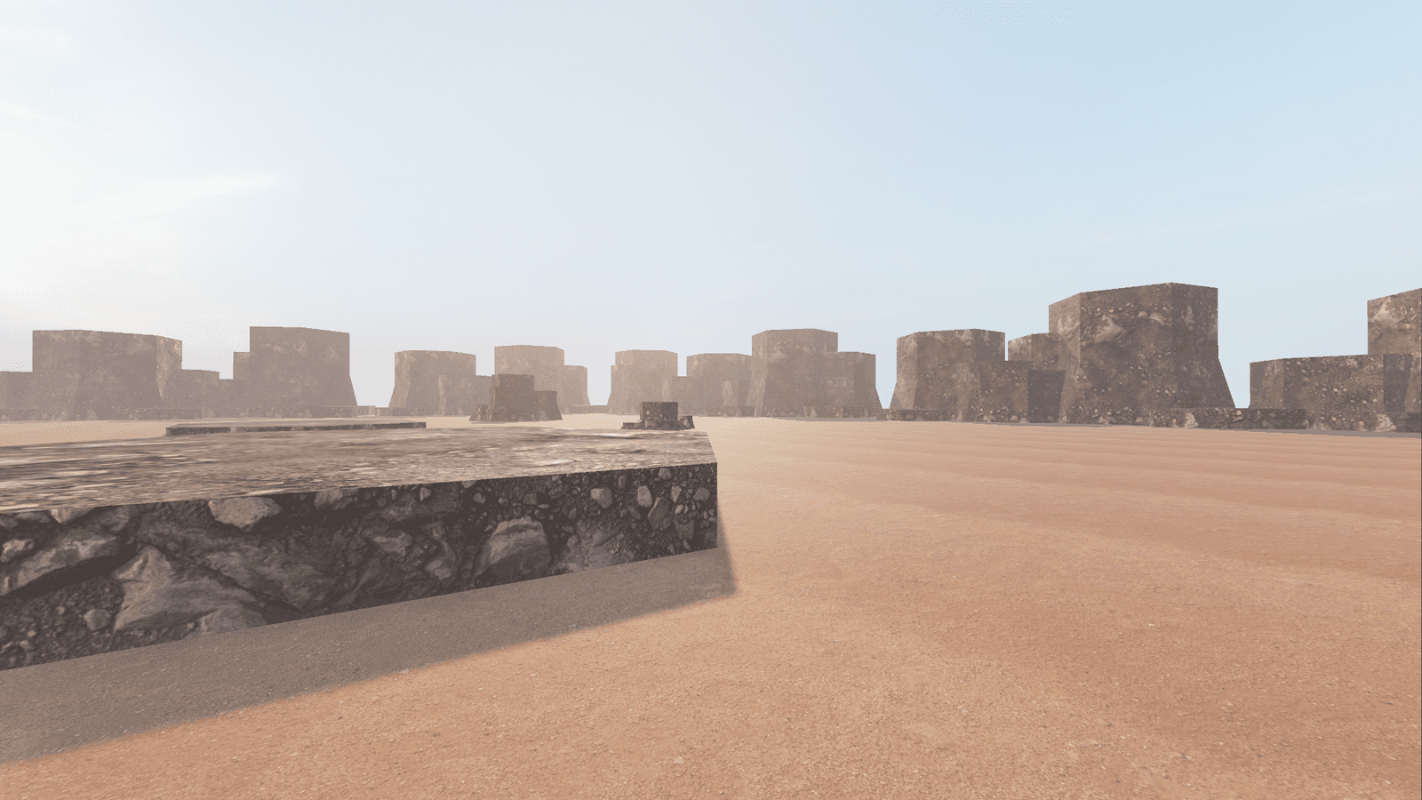 Colony Outpost (prototype map): North gully