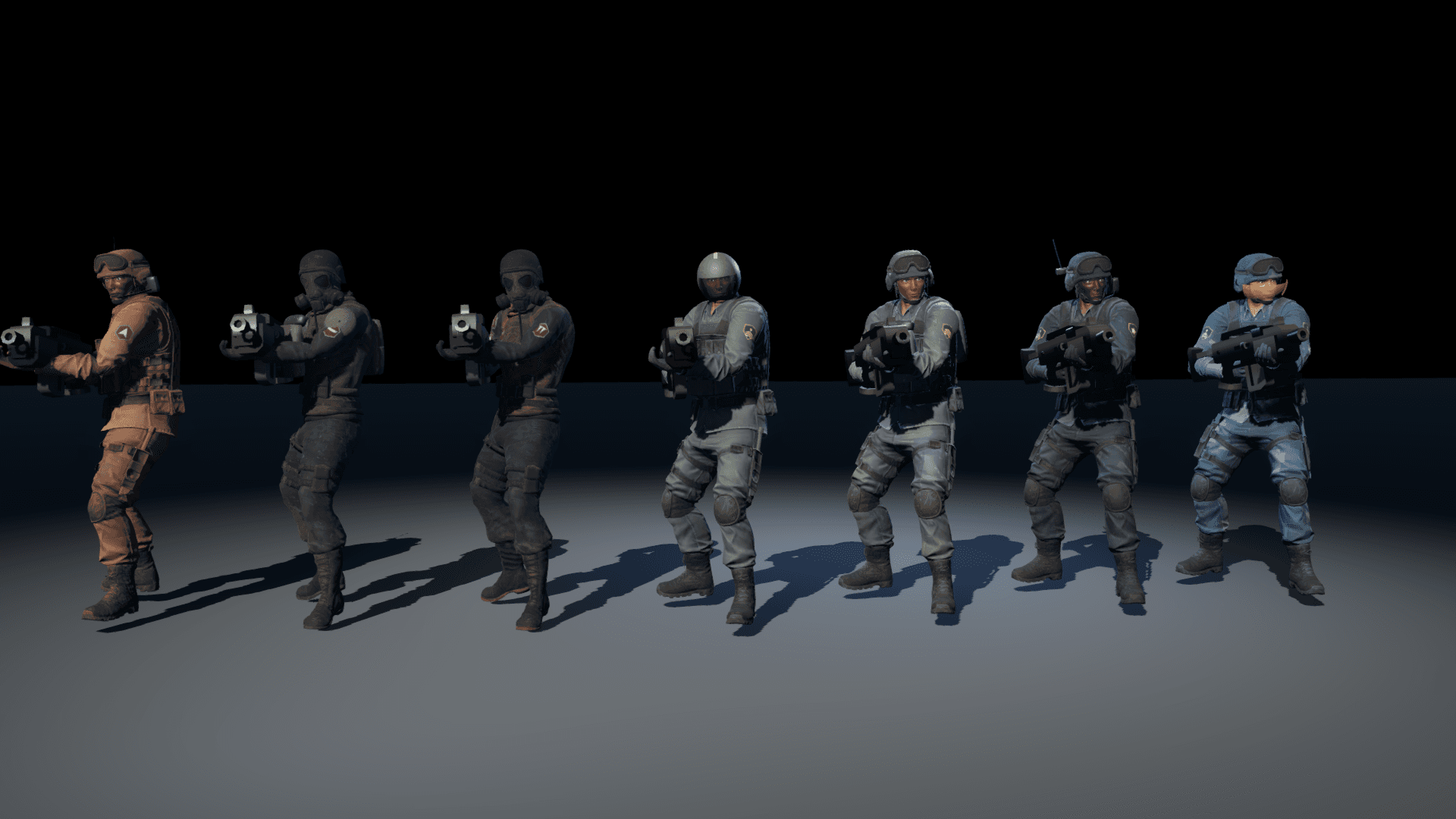 Other captures: Character lineup