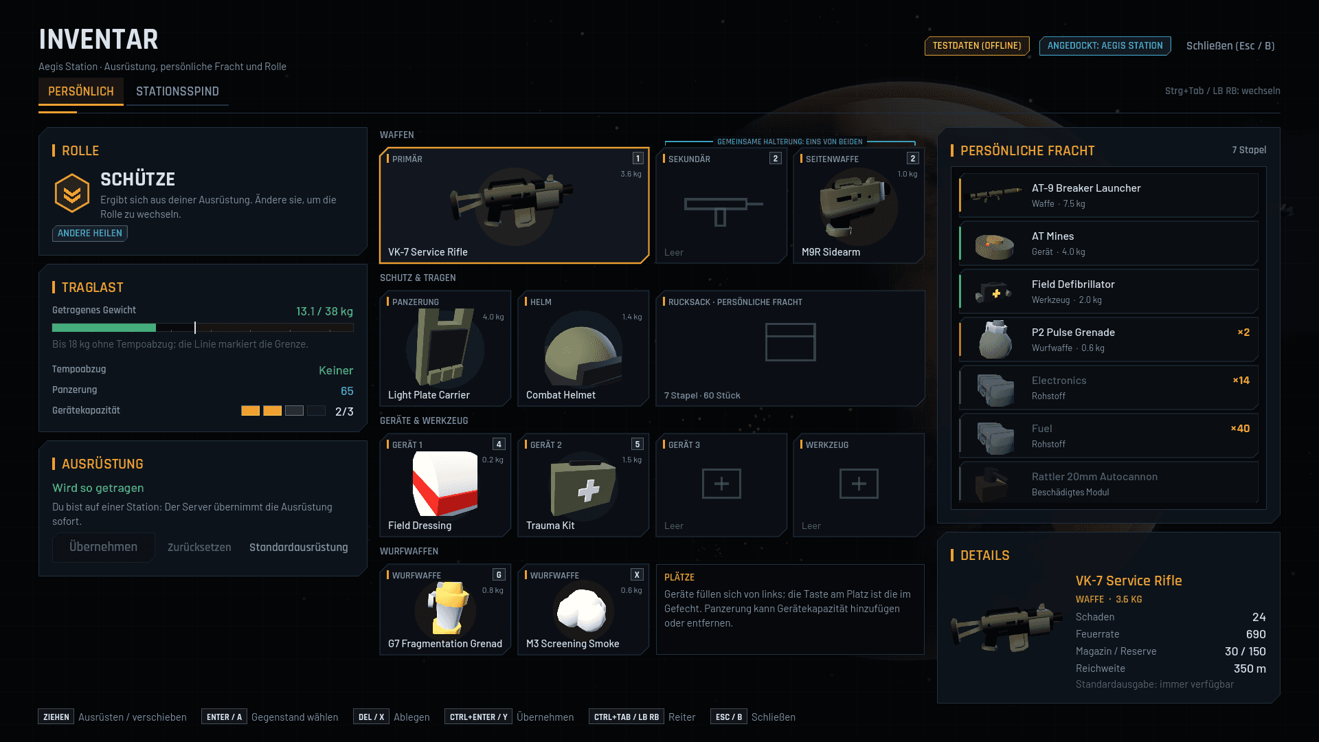 Other captures: Inventory personal de
