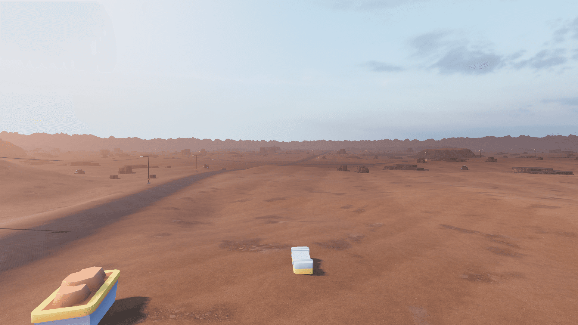 Ironveil Basin, Vanta: Spaceport from granite