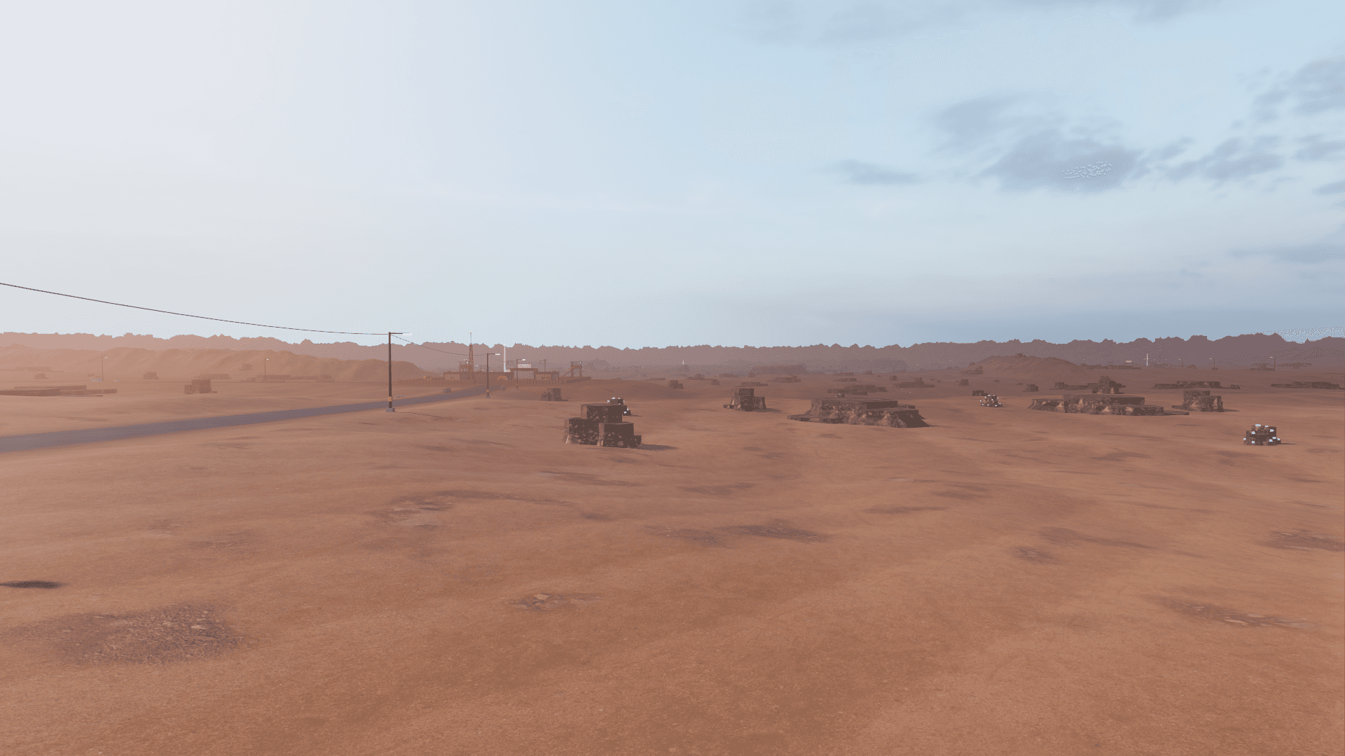 Ironveil Basin, Vanta: View north-east from the Terran Directorate HQ