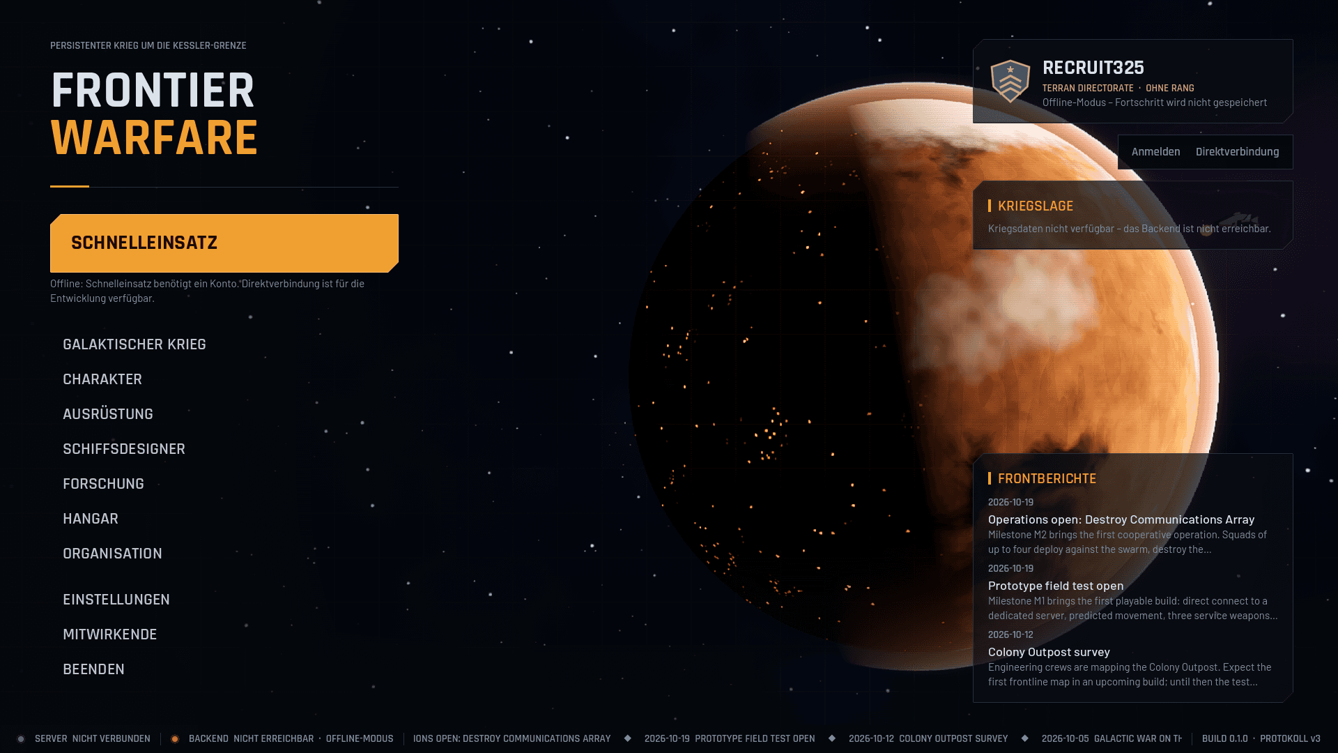 Other captures: Menu home 1920x1080