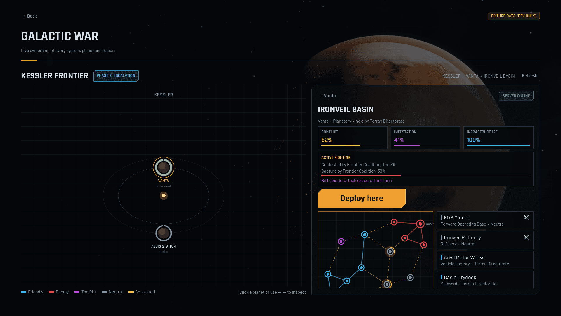 Other captures: Meta galaxy region