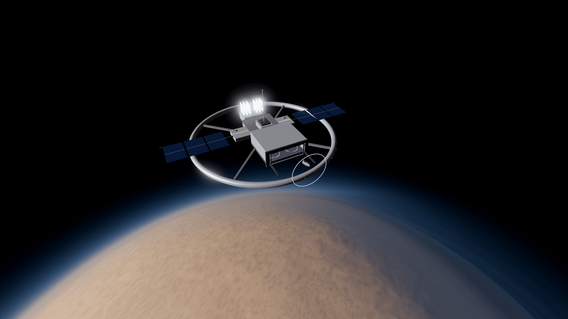 Other captures: Orbit aegis departure