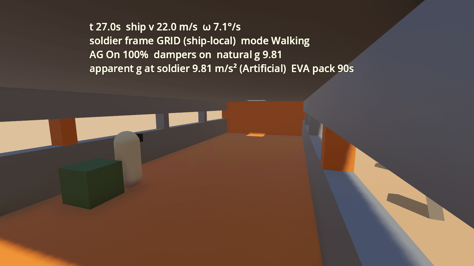 Other captures: Physics interior flight