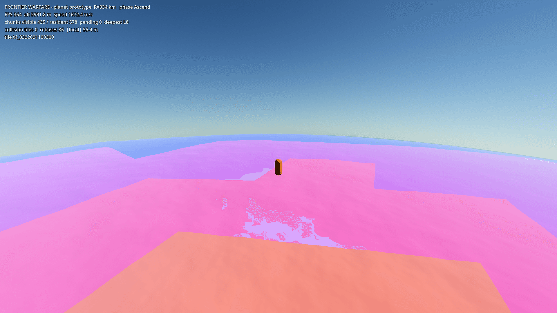 Other captures: Lod debug 6km