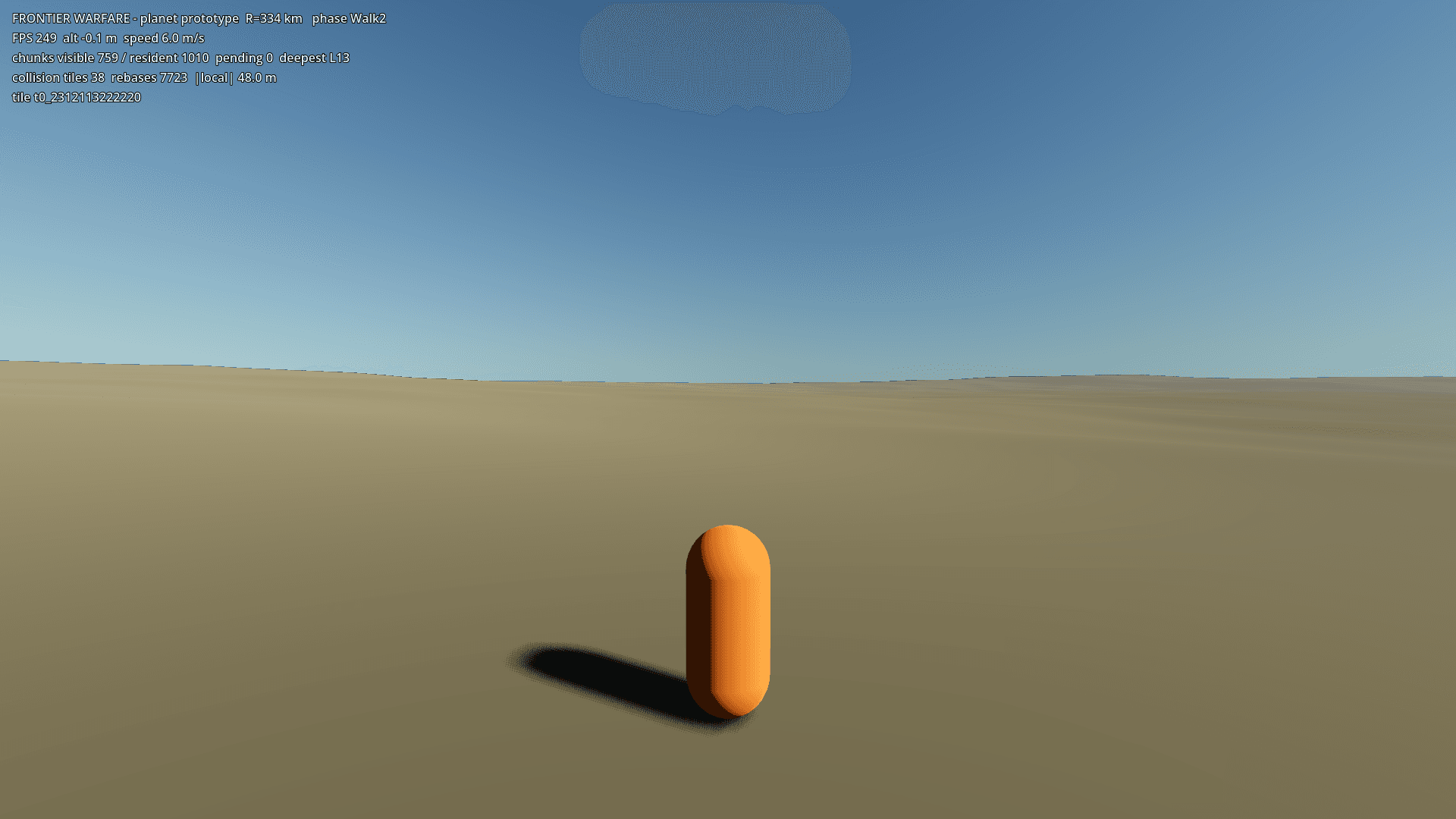 Other captures: Landed walk