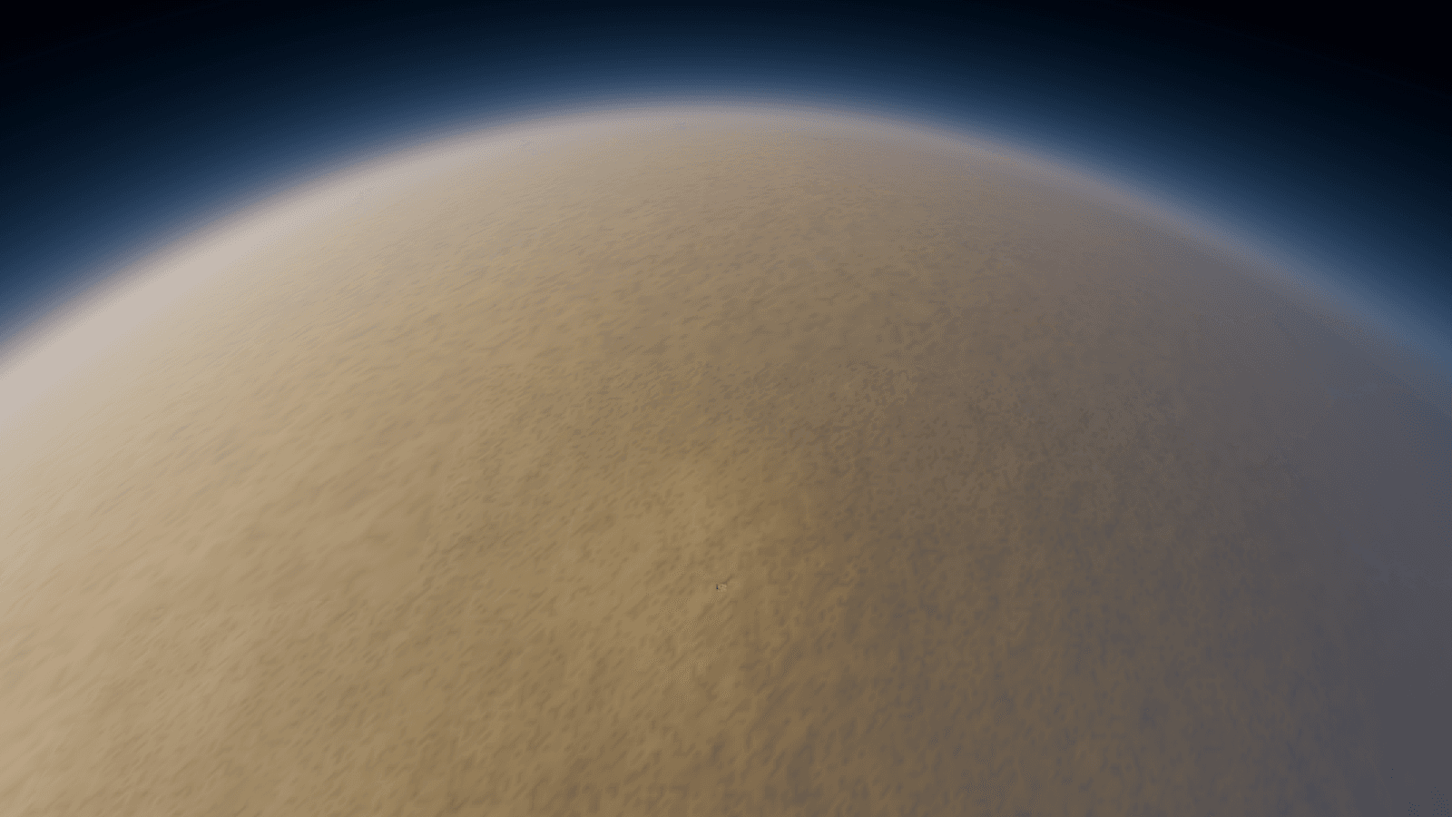 Other captures: Planet ingame orbit 60km