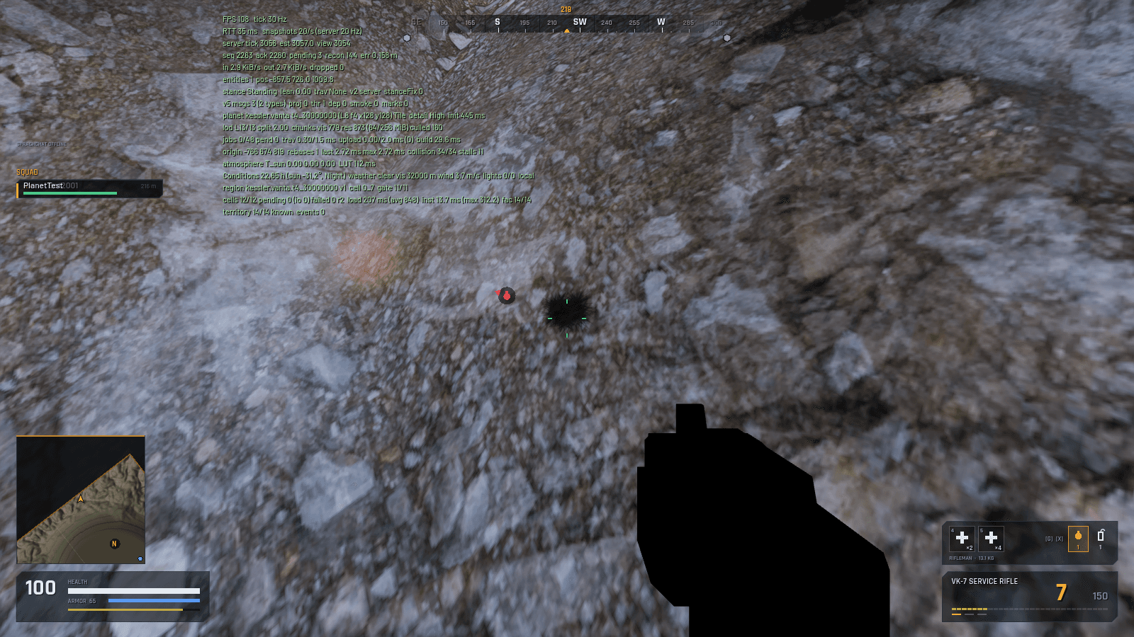 Other captures: Planet tile slope fire grenade f3