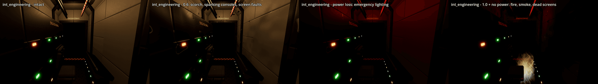 Other captures: Shipmodule damage interior