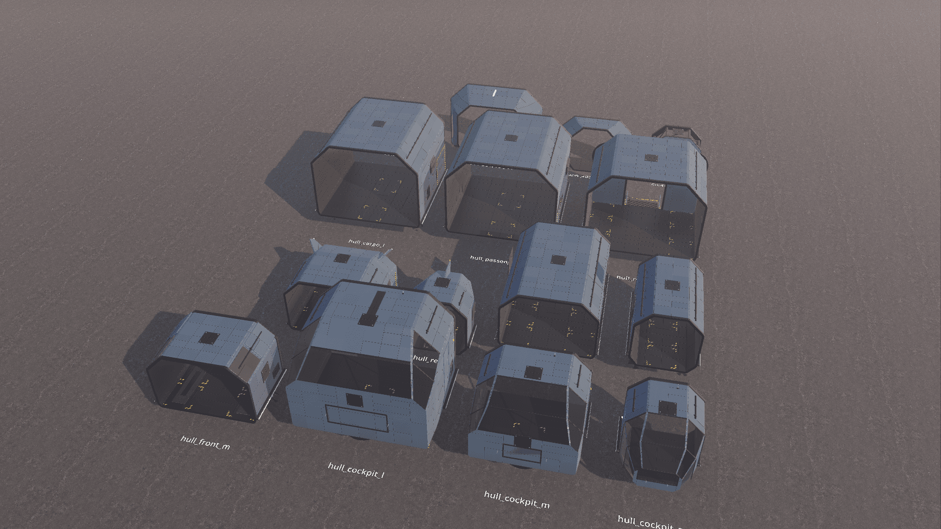 Other captures: Shipmodules catalog hull