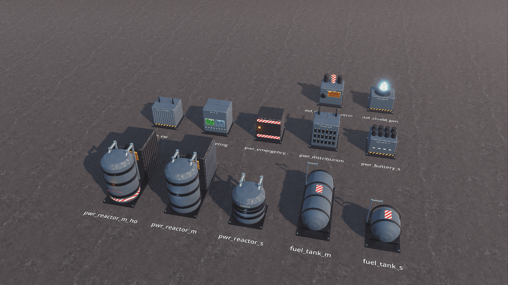 Other captures: Shipmodules catalog internal