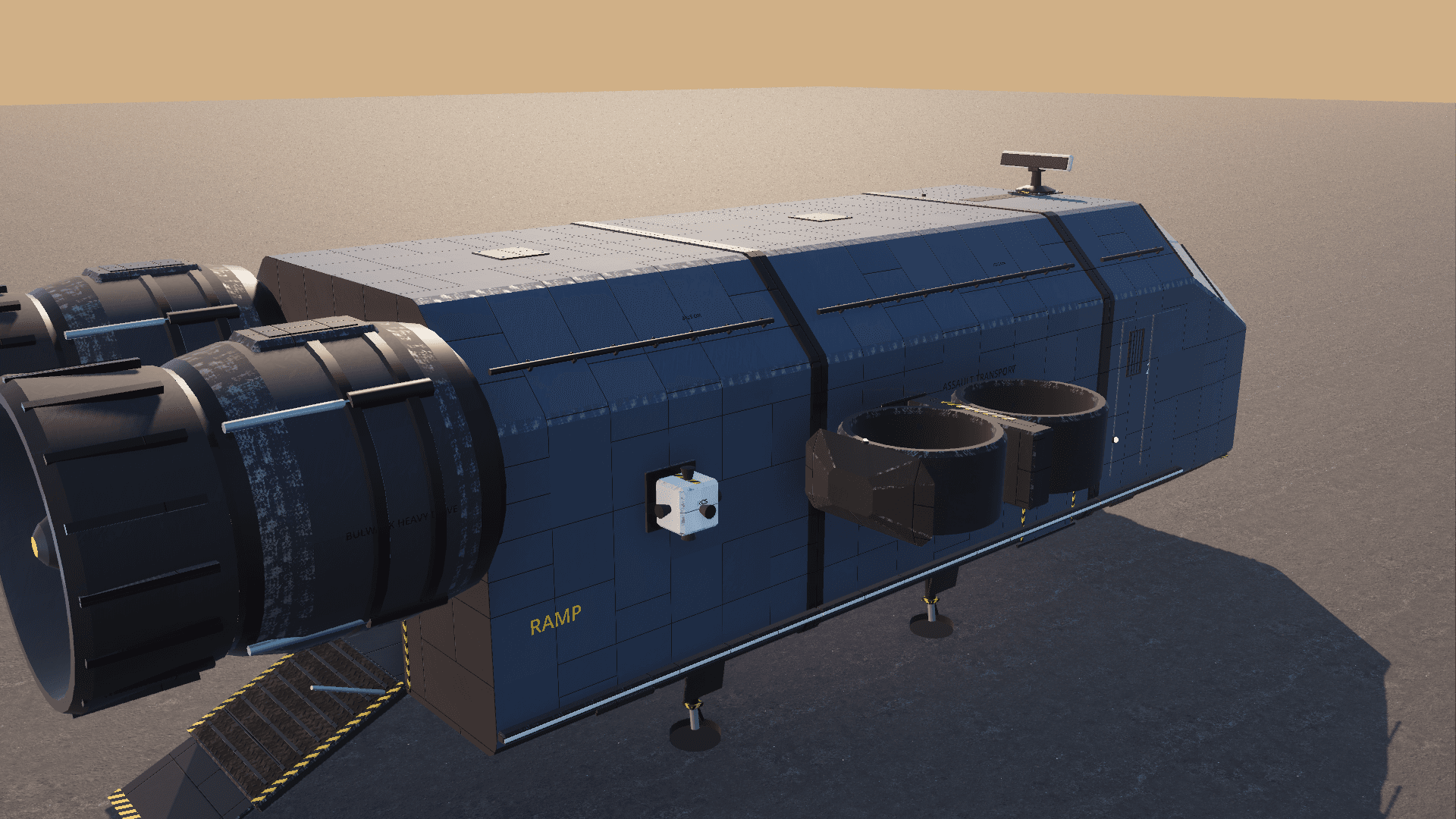 Other captures: Shipmodules dropship rear