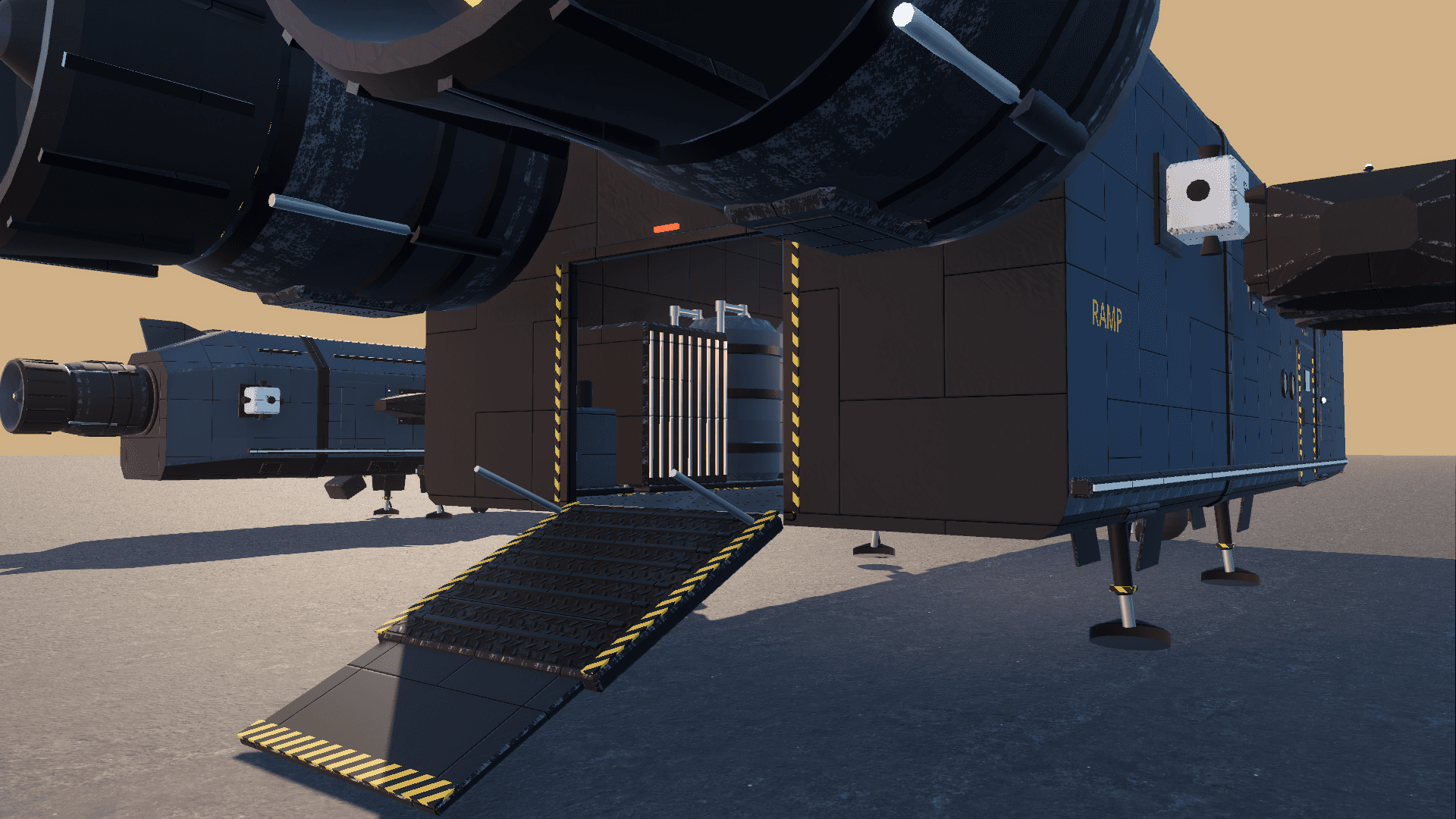Other captures: Shipmodules interior ramp