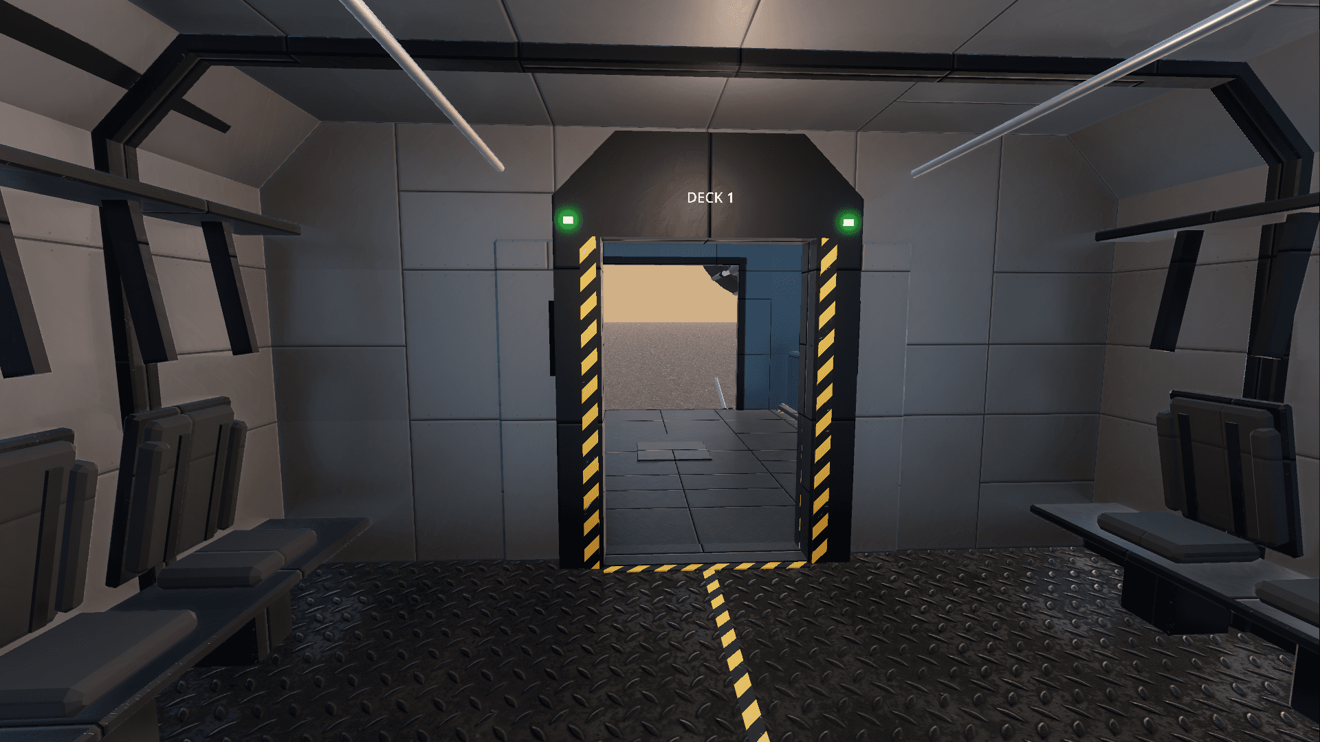 Other captures: Shipmodules interior to ramp