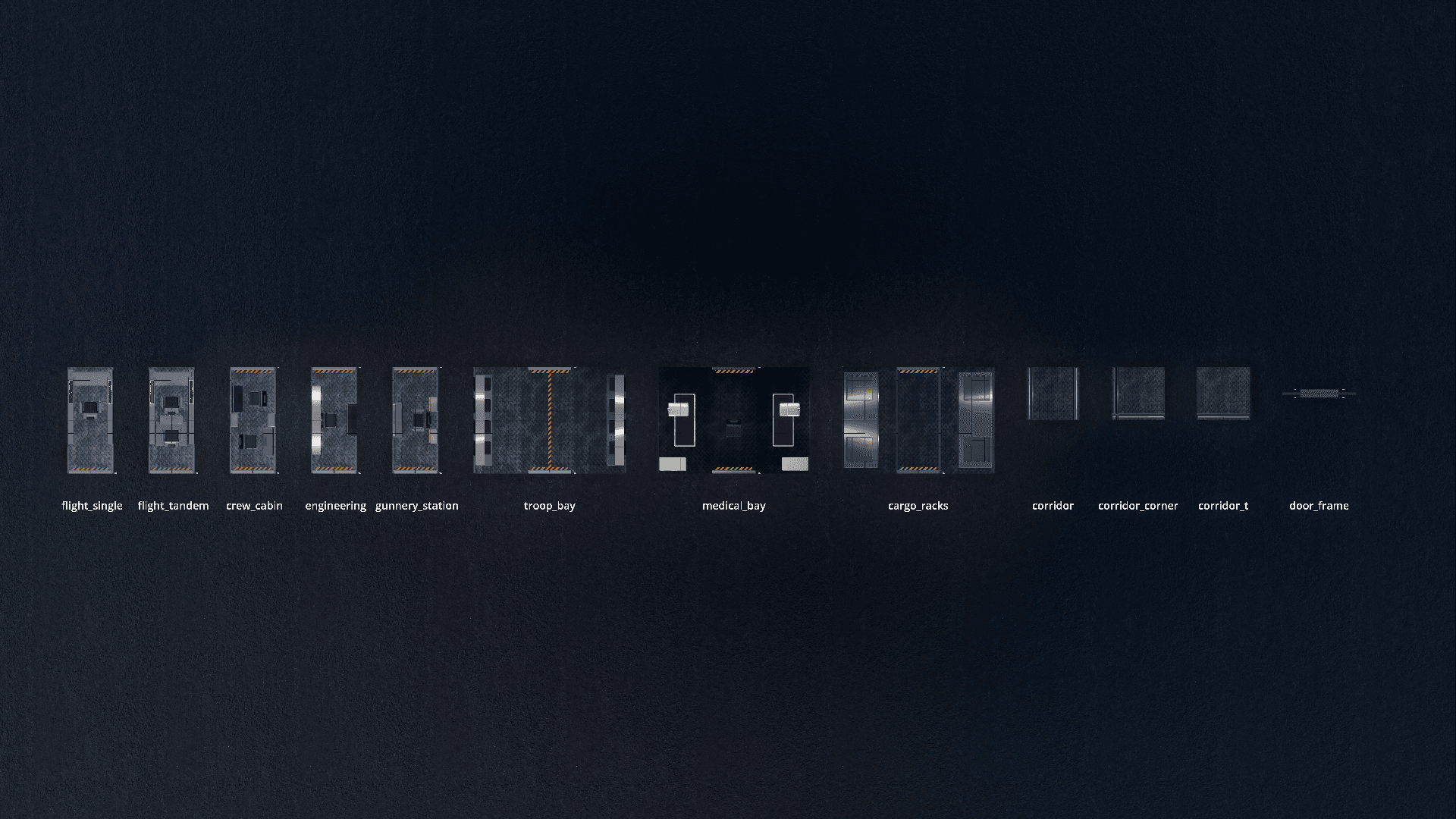 Other captures: Shipmodules interiors plan