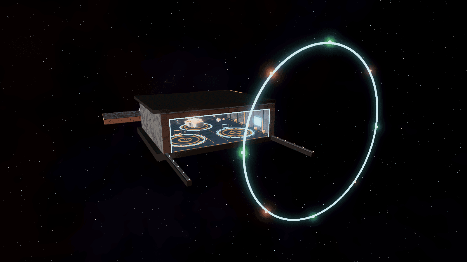 Other captures: Transport pads aegis departure gate