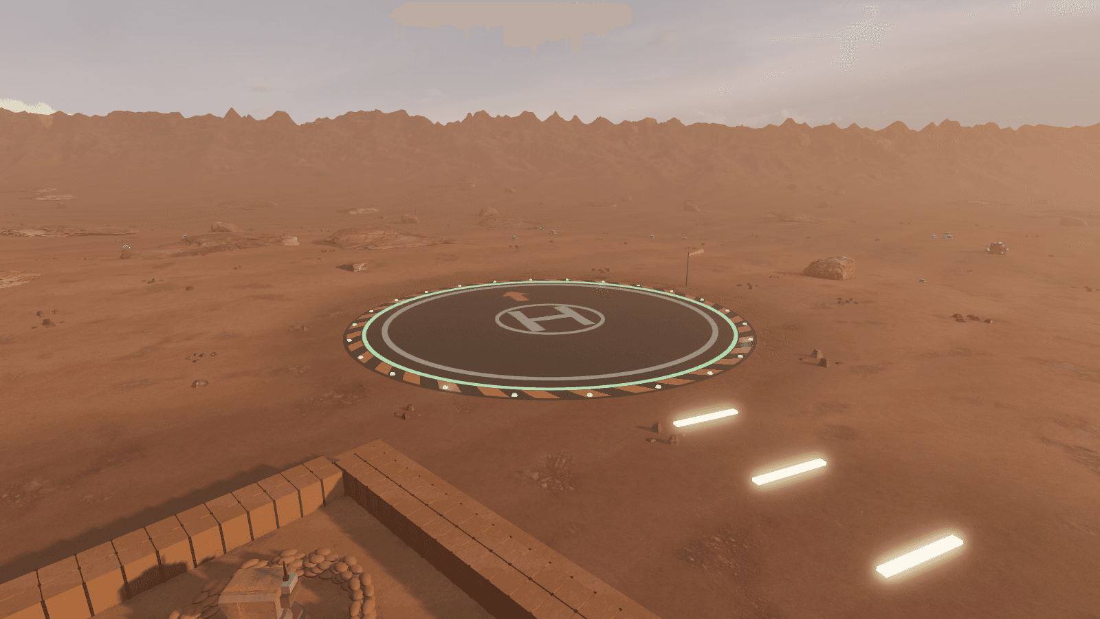 Other captures: Transport pads fob cinder deck