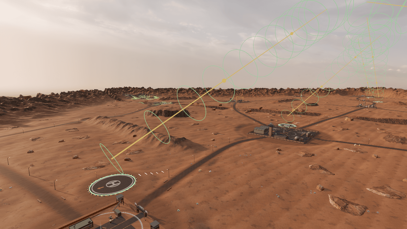 Other captures: Transport pads fob granite approach