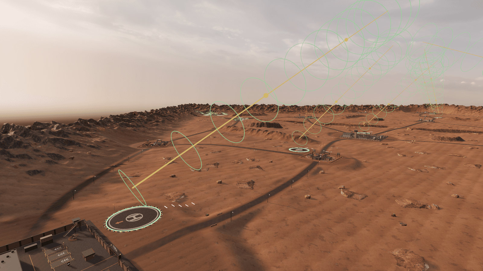 Other captures: Transport pads ironhold hq approach