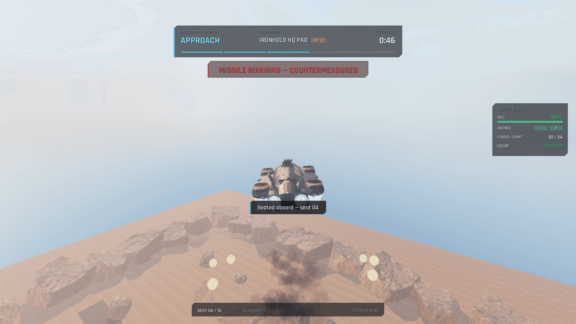 Other captures: Transport ui cabin external