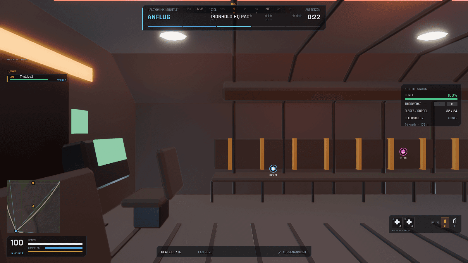 Other captures: Transport ui live cabin
