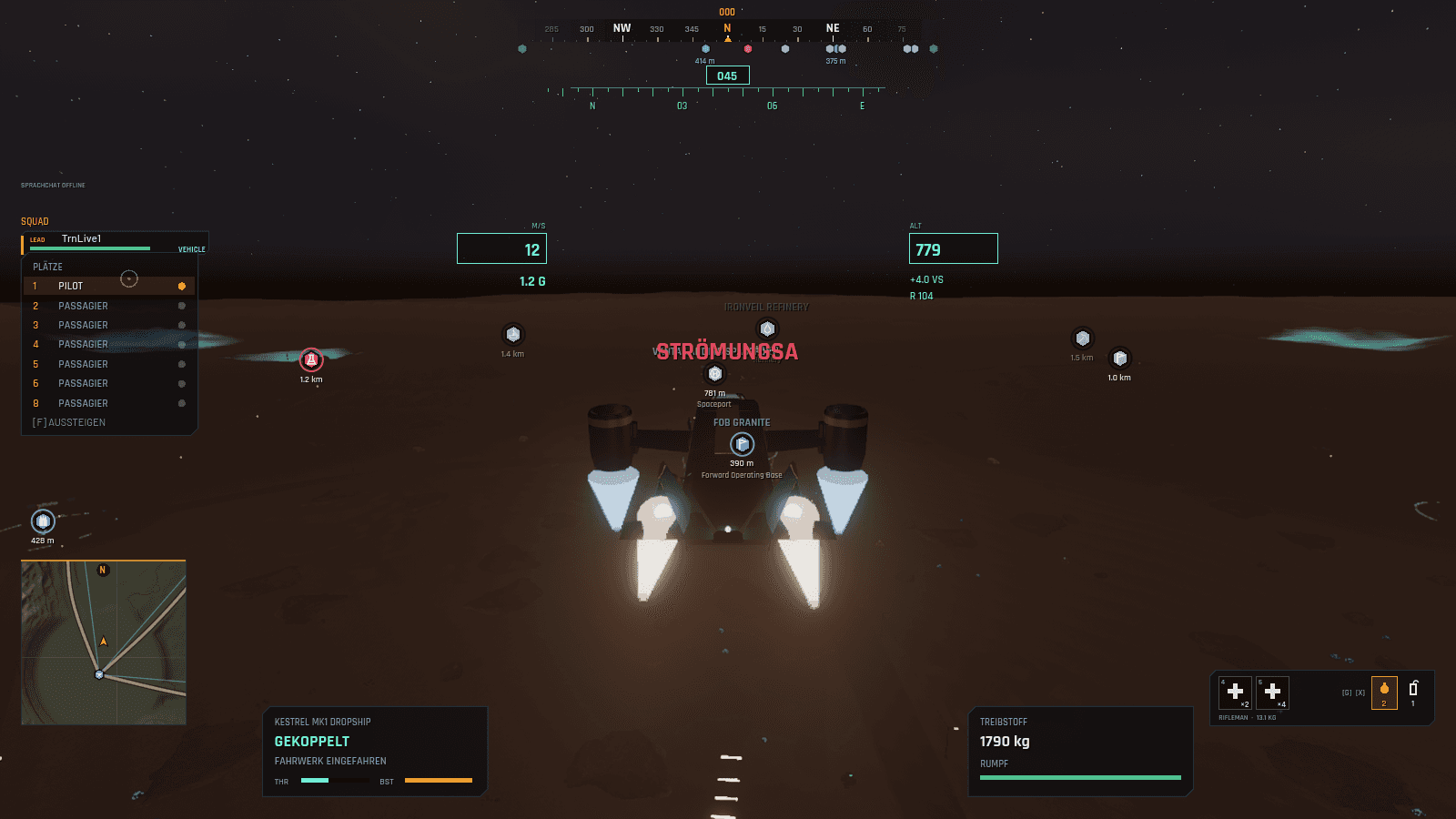 Other captures: Transport ui tile flight external