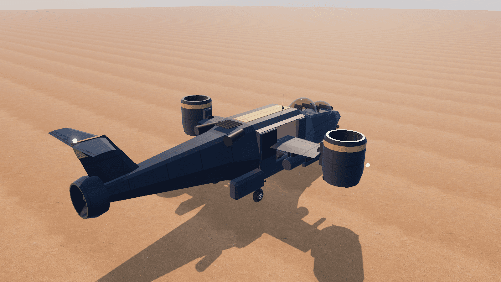 Other captures: Vehicle Gunship rear