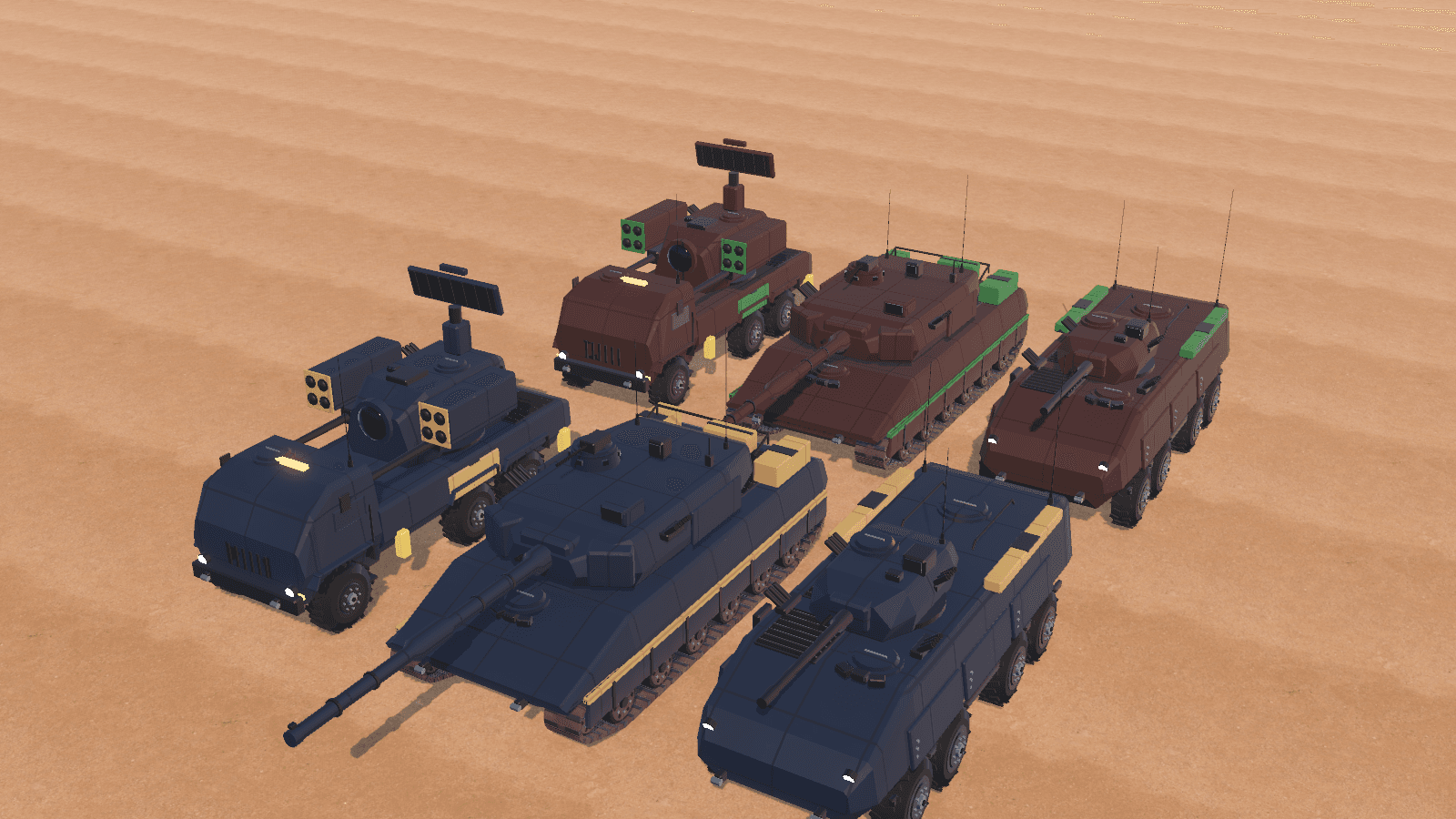 Other captures: Vehicle factions