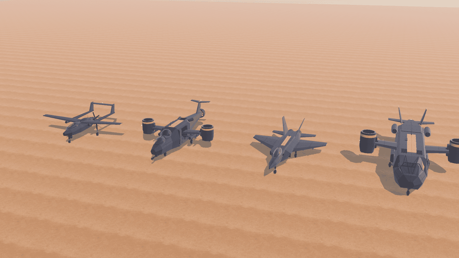 Other captures: Vehicle lineup air
