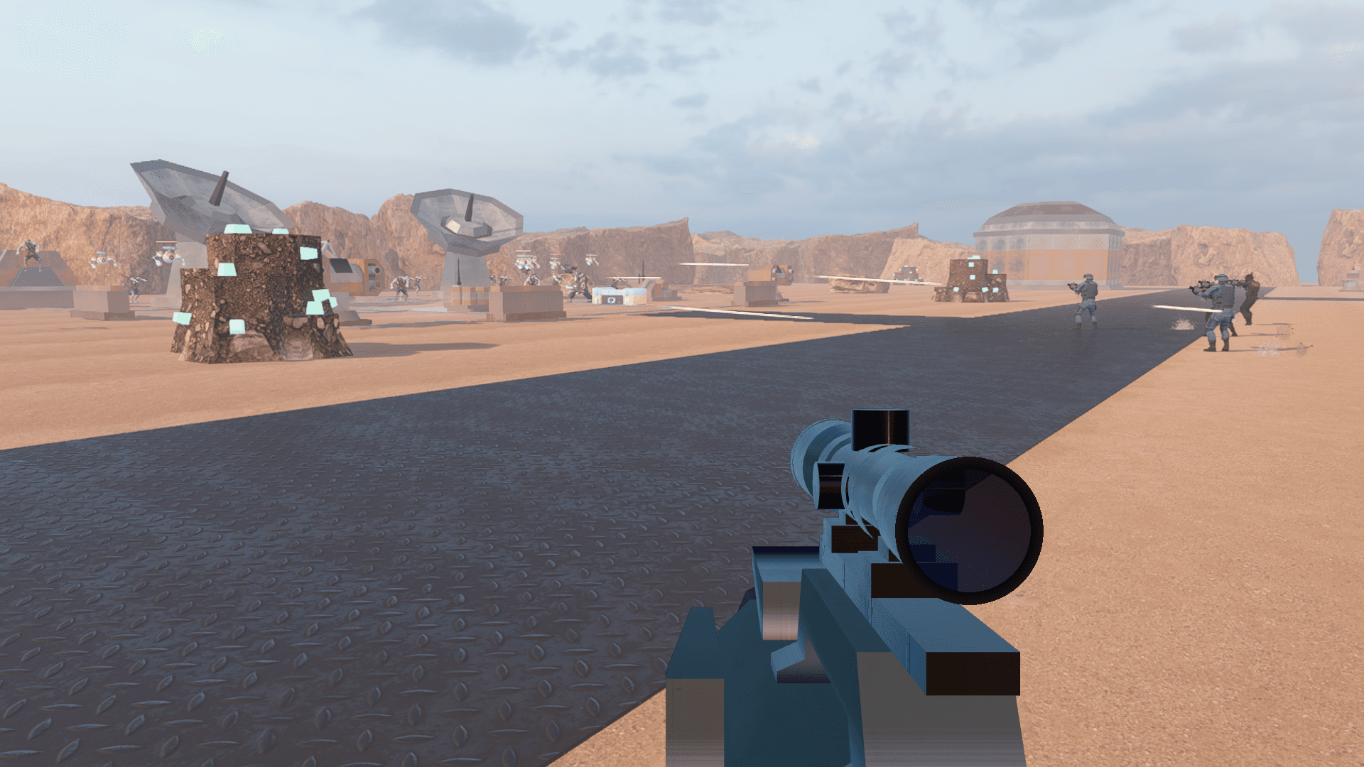 Other captures: Viewmodel dmr kr8 colony vm ads