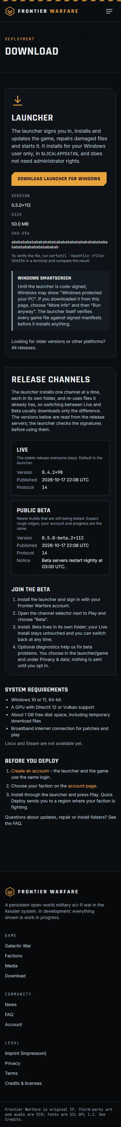 Other captures: Web2 mobile download
