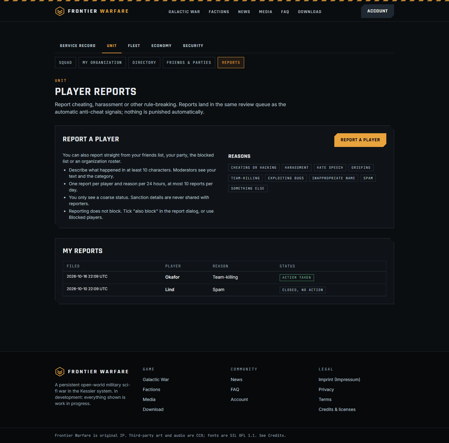 Other captures: Web2 reports